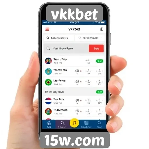 experiência móvel do vkkbet é bem avaliada